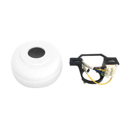 Hangende lamp EDM 33806 Navulling Ø 131 x 56 mm Wit