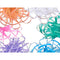 Lussen Multicolour PVC 5,8 cm (12 Stuks)