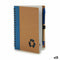 Spiraalnotitieblok met Pen Gerecycled karton 1 x 16 x 12 cm (12 Stuks)