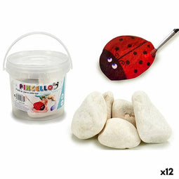 Stenenset Handwerk 1 kg (12 Stuks)