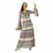 Kostuums voor Volwassenen Hippie Multicolour (1 Stuks) Maat M/L