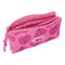 Pennenetui met 2 vakken Minnie Mouse Loving Roze 22 x 12 x 3 cm
