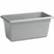 Bloempot Mediterraneo Rechthoekig Grijs Plastic 80 cm