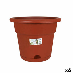 Bloempot met schaal Dem Greentime Bruin ø 45 x 36 cm (6 Stuks)