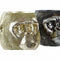 Decoratieve figuren DKD Home Decor 20 x 24,5 x 18,5 cm Zilverkleurig Gouden Koloniaal Gorilla (2...