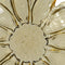 Middenstuk Olijf Kristal 28 x 28 x 10,5 cm