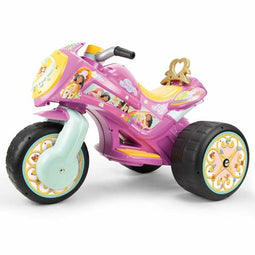 Elektrische auto voor kinderen Disney Princess Waves Driewieler