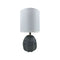 Bureaulamp Versa Mery 25 W Grijs Keramisch 14 x 27 x 11 cm