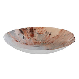 Middenstuk Zalm Kristal 39 x 39 x 6,5 cm
