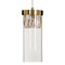 Plafondlamp Kristal Gouden Metaal 11 x 11 x 45 cm