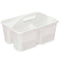 Organizer Reinigend Wit Plastic 31,3 x 18 x 22 cm (12 Stuks)