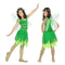 Kostuums voor Kinderen Groen Lentefee Fantasie (2 Onderdelen) (2 pcs) Maat 5-6 Jaar