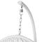 Schommelstoel Dido 190 x 95 x 95 cm Wit Rotan