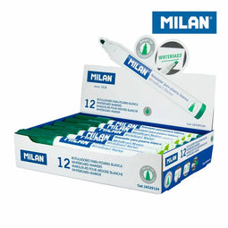 Vloeibare krijtstiften Milan Groen (12 Onderdelen)