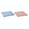 Digitale Personenweegschaal DKD Home Decor Grijs Oranje Gehard glas 28 x 28 x 2 cm (2 Stuks)