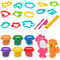 Plasticine Spel PlayGo Seaside Friends (6 Stuks)