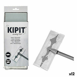 Vervanging van mophoofd Plastic TNT (Non Woven) 25,5 x 10 x 7 cm (12 Stuks)