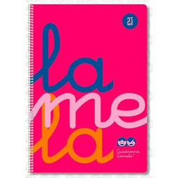 Schrift Lamela Fluor Roze A4 5 Stuks