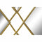 Wandspiegel DKD Home Decor Spiegel Gouden Metaal Ruiten (63 x 2 x 90 cm)