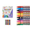 Gekleurde was Jumbo Multicolour Was (72 Stuks)