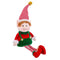 Kerstversiering Multicolour Foam Weefsel Jongen Elf 40 cm