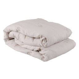 Deken 135 x 185 cm Taupe