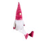 Kerstversiering Wit Roze Zand Weefsel 30 cm