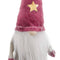 Kerstversiering Wit Roze Zand Weefsel 30 cm