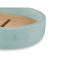Zeepschaal Blauw Hars Bamboe 12,5 x 2,5 x 8,5 cm (6 Stuks)