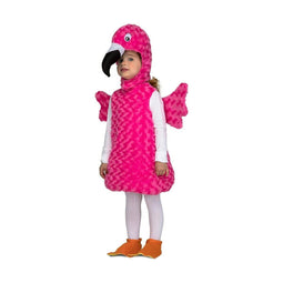 Kostuums voor Kinderen My Other Me Roze Roze flamingo (4 Onderdelen) Maat 12-24 Maanden