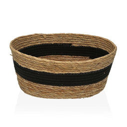 Veelzijdige mand Oval Versa l bl Stro (31 x 16 x 39 cm)