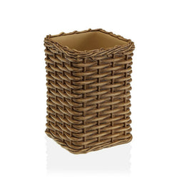 Tandenborstelhouder Bruin Hars (7,5 x 10 x 7,5 cm)