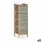 Gemakkelijk verplaatsbare meubels Grijs Hout Textiel (28 x 89 x 29,5 cm) (2 Stuks)