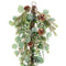 Deurhanger Kerstmis Groen Natuurlijk Rotan Plastic 71,12 cm