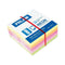 Zelfklevende briefjes Milan Neon colours Multicolour 50 x 50 mm (12 Stuks)