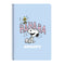 Notitieboekje Snoopy Imagine Blauw A4 80 Lakens