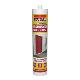 Siliconen Soudal 115785 Bouw Doorschijnend 290 ml