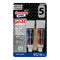 Two component epoxy adhesive Fusion Epoxy Black Label Atla5 Staal 30 g
