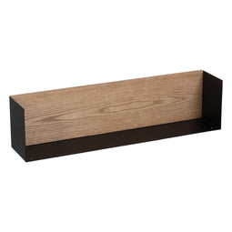 Planken Bruin Zwart Hout Ijzer 60 x 12 x 15 cm