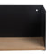 Planken Bruin Zwart Hout Ijzer 60 x 12 x 15 cm