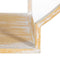 Planken 49 x 13,5 x 64 cm Natuurlijk Metaal Wit