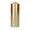Kaars Gouden Zilverkleurig Ø 7 x 20 cm 1 Stuks