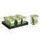 Geurkaars 10 x 10 x 10 cm (6 Stuks) Glas Bamboe