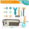 Toy tools Woomax 12 Onderdelen 31 x 14 x 2,5 cm (6 Stuks)