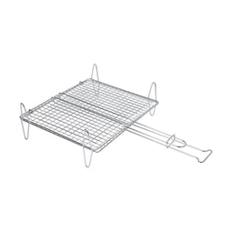 Barbecuegril voor vis Sauvic Zink (30 x 35 cm)