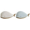 Decoratieve figuren Home ESPRIT Wit Hemelsblauw Walvis 32 x 9 x 13 cm (2 Stuks)
