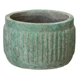 Grondlegger 21,5 x 21,5 x 14,5 cm Turkoois Cement