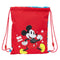 Rugtas met Koordjes Mickey Mouse Clubhouse Fantastic Blauw Rood 26 x 34 x 1 cm