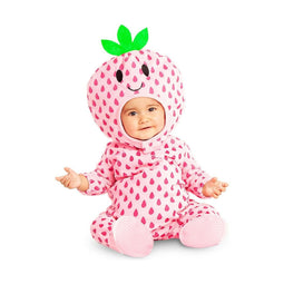 Kostuums voor Baby's My Other Me Aardbei (3 Onderdelen) Maat 0-6 Maanden