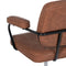 Bureaustoel 56 x 56 x 92 cm Kameel